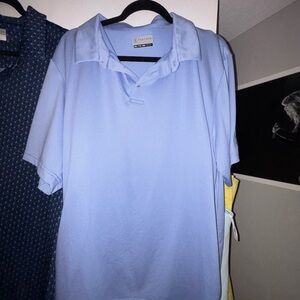 PGA Tour Men's Sky Blue Polo Shirt